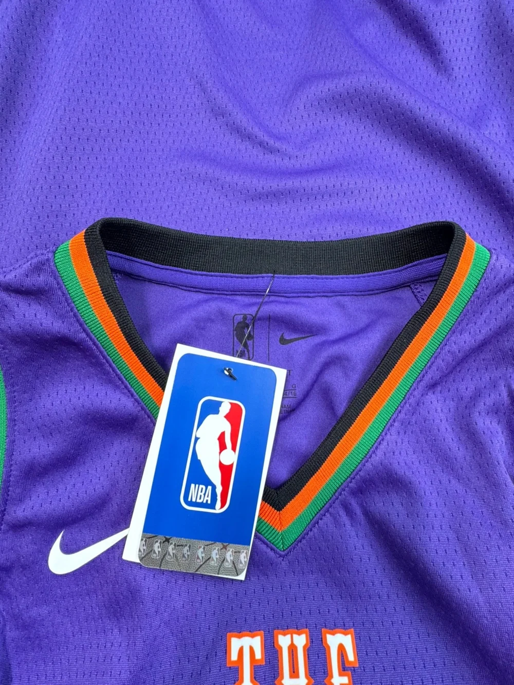 NWT Nike Phoenix Suns NBA Jersey Kids Large 14/16 Purple “The Valley” Basketball